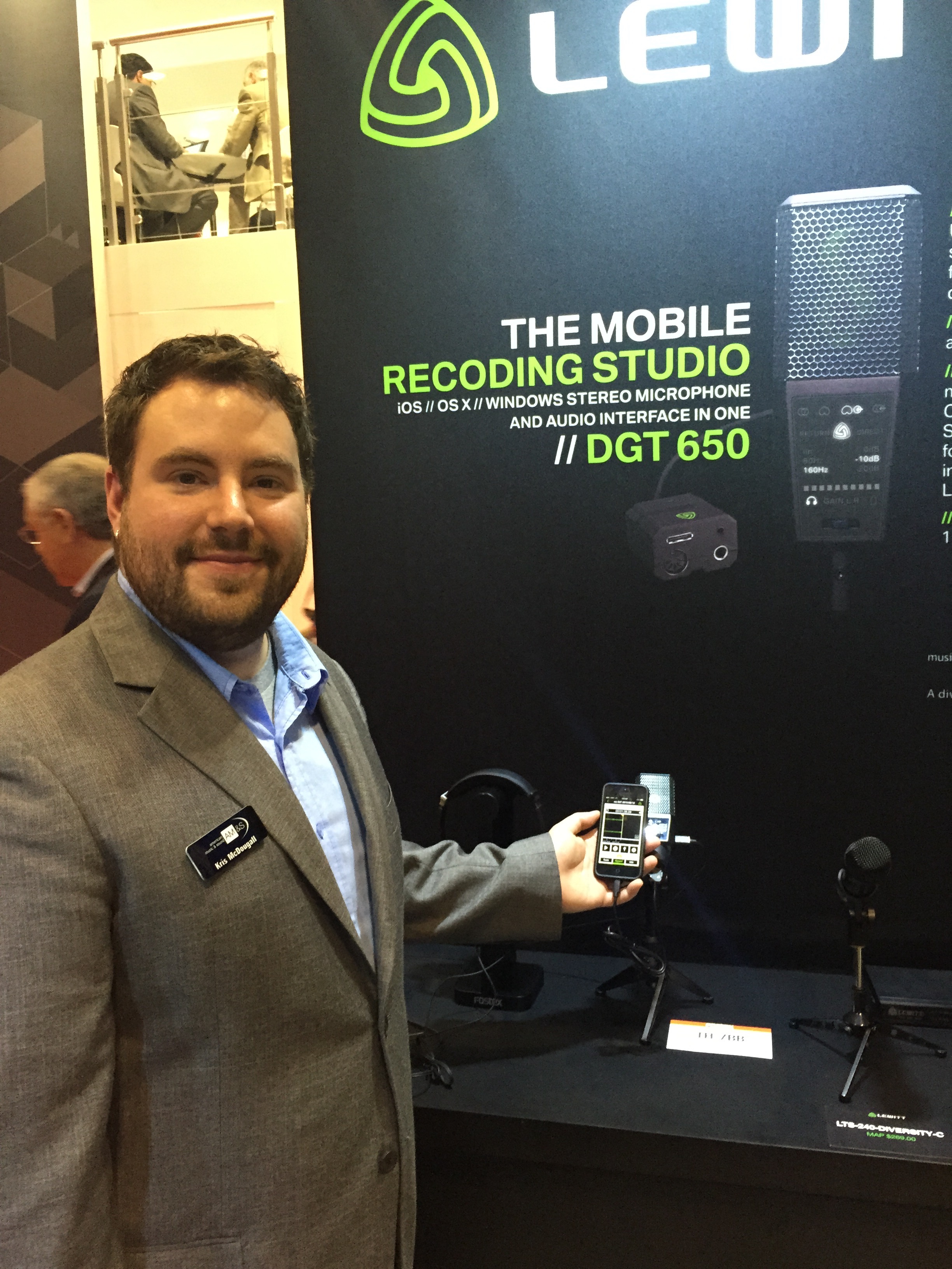 Kris McDougall at InfoComm 2015