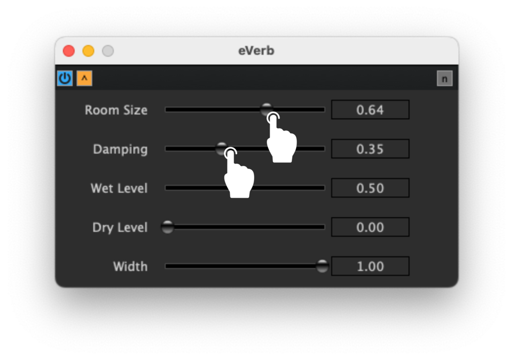 reverb settings