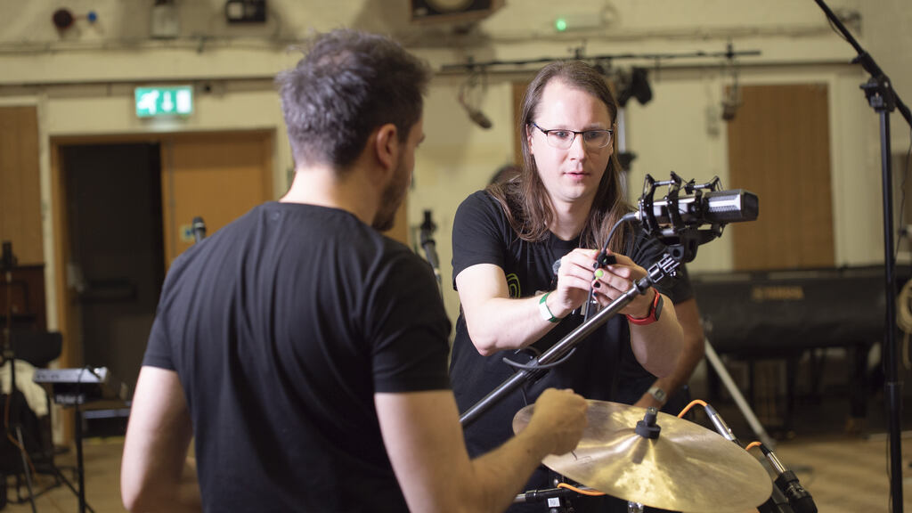 Wytse at Abbey Road Studios