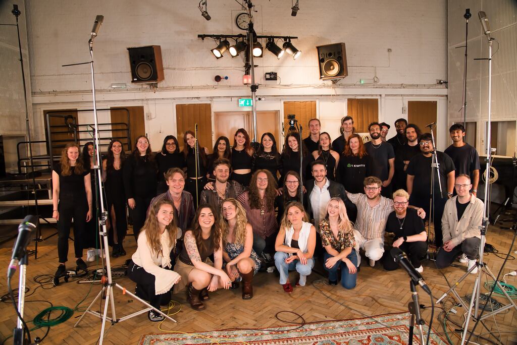 Abbey Road Studios Live Recording Session with LEWITT, Sina Drums, and White Sea Studios