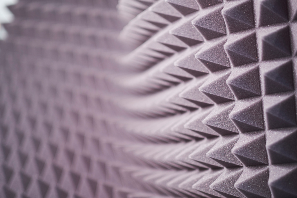 Acoustic foam paneling