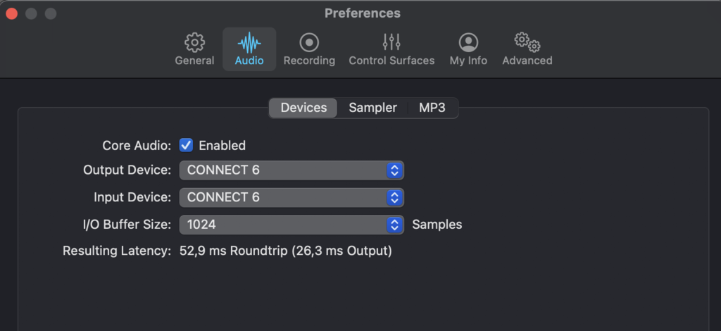 CONNECT 6 performance 2