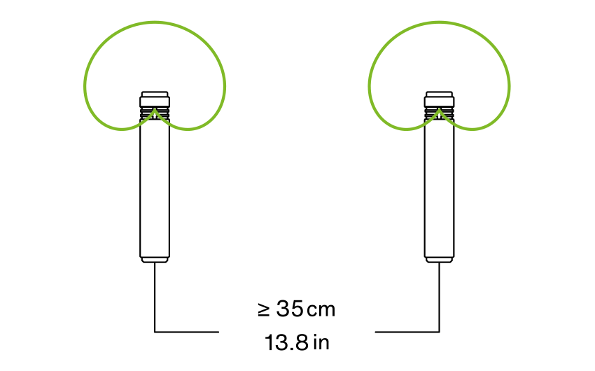 AB stereo recording setup