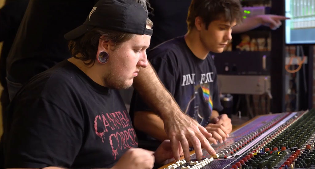 Students at Dark Horse studio