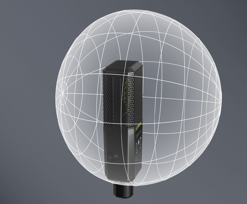 Wide Cardioid polar pattern