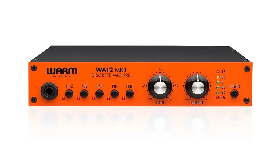 Warm audio preamp