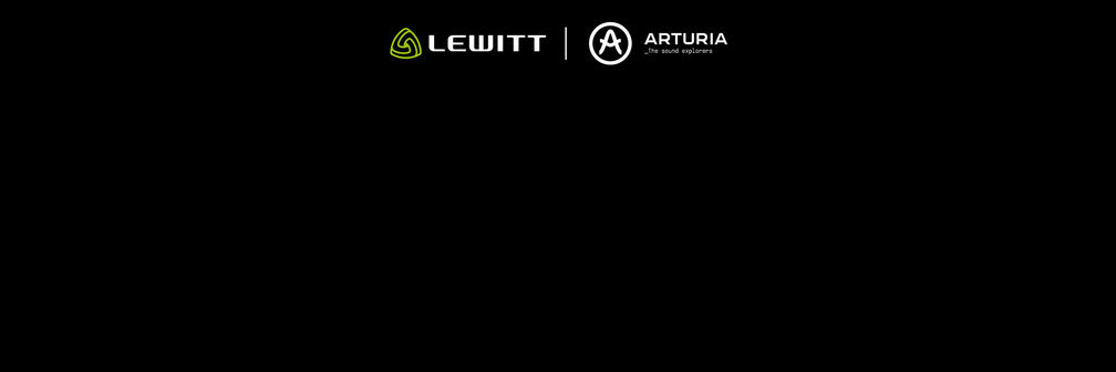 Header ARTURIA and LEWITT bundle mobile