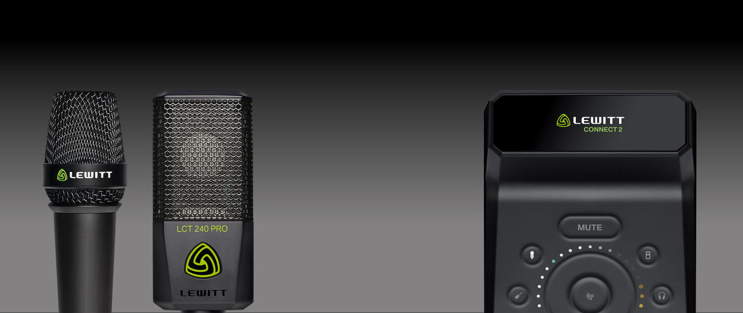 LEWITT - Audio gear for better sound.