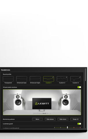 Virtual studio monitors