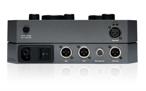 Two XLR outputs for full flexibility in post production.