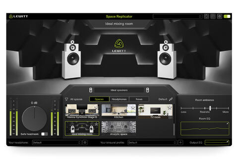 LEWITT Space Replicator Ideal mixing room