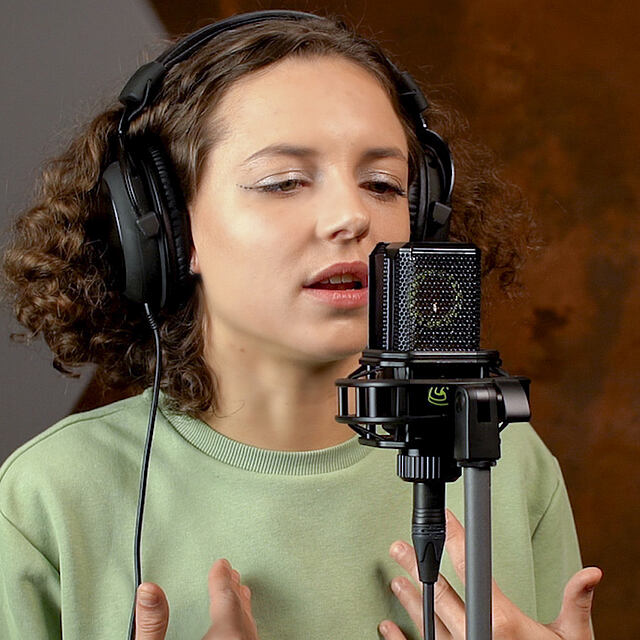 Studio-quality vocals