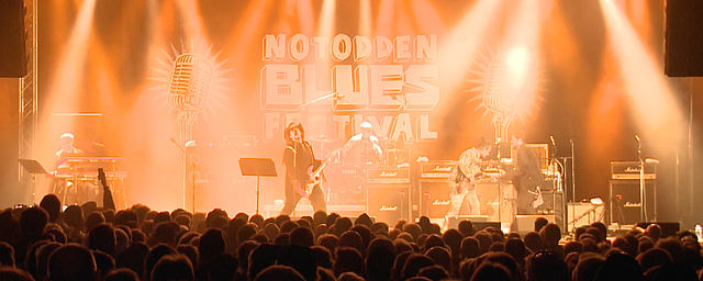 Notodden Blues Festival LEWITT performance live microphones