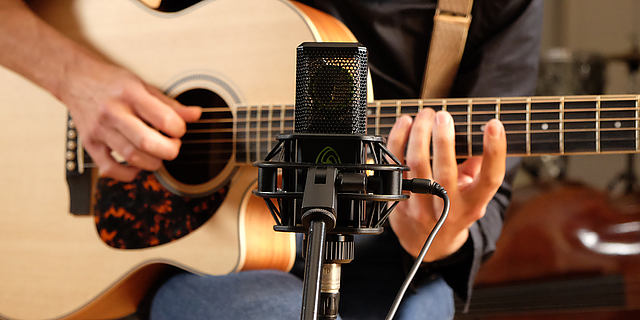 LCT 640 TS high quality studio condenser microphone with the possibility to change the polar pattern after the recording