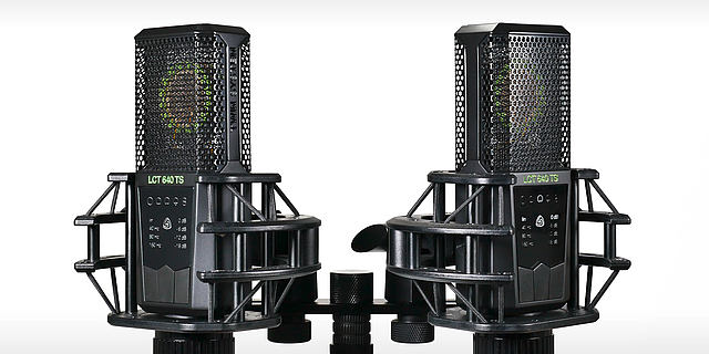 LCT 640 TS high quality studio condenser microphone with the possibility to change the polar pattern after the recording