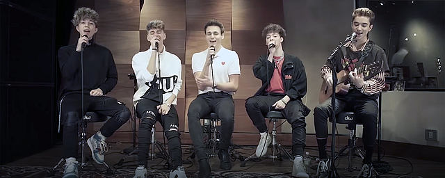 Why don't we using LEWITT microphones at Atlantic Records studio session