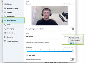 How to improve video chat audio 