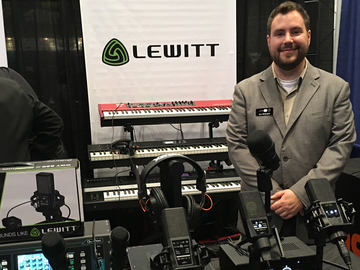 LEWITT Booth at AES convention