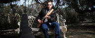 Albert Castiglia uses the MTP 550 DM reference vocal stage mic [Photo © Austin Brt]