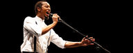 J.P. Bimeni using the MTP 940 CM handheld condenser mic live on stage